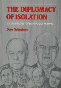 cover of the book The Diplomacy of Isolation: South African Foreign Policy Making