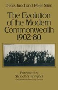 cover of the book The Evolution of the Modern Commonwealth, 1902–80