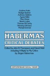 cover of the book Habermas: Critical Debates