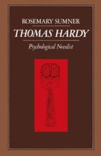 cover of the book THOMAS HARDY: Psychological Novelist