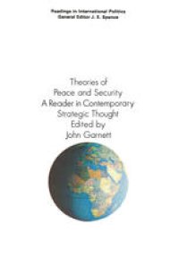 cover of the book Theories of Peace and Security: A Reader in Contemporary Strategic Thought