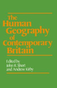 cover of the book The Human Geography of Contemporary Britain