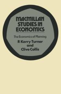 cover of the book The Economics of Planning