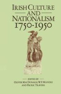 cover of the book Irish Culture and Nationalism, 1750–1950