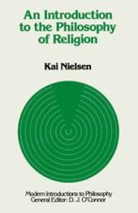 cover of the book An Introduction to the Philosophy of Religion