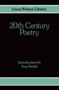 cover of the book 20th-Century Poetry