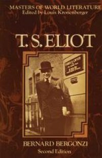 cover of the book T. S. Eliot