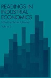 cover of the book Readings in Industrial Economics: Volume Two: Private Enterprise and State Intervention