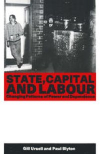 cover of the book State, Capital and Labour: Changing Patterns of Power and Dependence