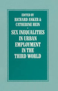 cover of the book Sex Inequalities in Urban Employment in the Third World