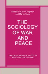 cover of the book The Sociology of War and Peace