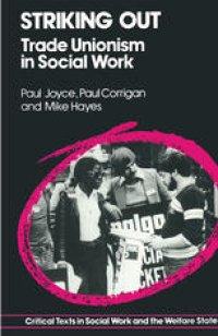 cover of the book Striking Out: Trade Unionism in Social Work