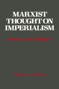 cover of the book Marxist Thought on Imperialism: Survey and Critique