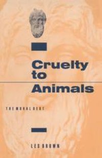 cover of the book Cruelty to Animals: The Moral Debt