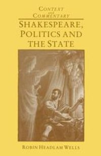 cover of the book Shakespeare, Politics and the State