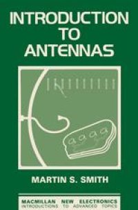 cover of the book Introduction to Antennas