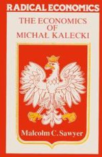 cover of the book The Economics of Michał Kalecki