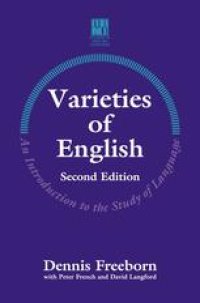 cover of the book Varieties of English: An Introduction to the Study of Language