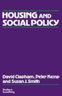 cover of the book Housing and Social Policy