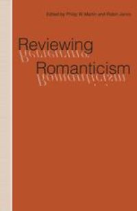 cover of the book Reviewing Romanticism