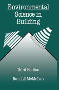 cover of the book Environmental Science in Building