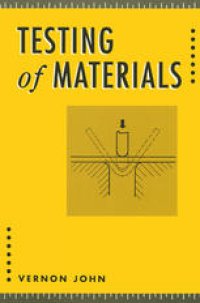 cover of the book Testing of Materials