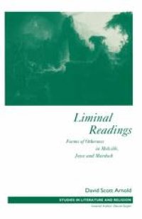 cover of the book Liminal Readings: Forms of Otherness in Melville, Joyce and Murdoch