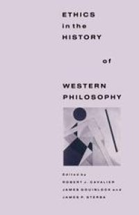 cover of the book Ethics in the History of Western Philosophy