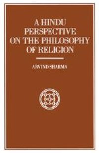 cover of the book A Hindu Perspective on the Philosophy of Religion