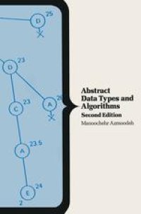 cover of the book Abstract Data Types and Algorithms