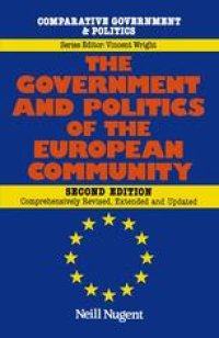 cover of the book The Government and Politics of the European Community