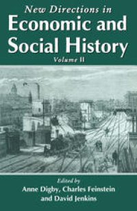 cover of the book New Directions in Economic and Social History: Volume II