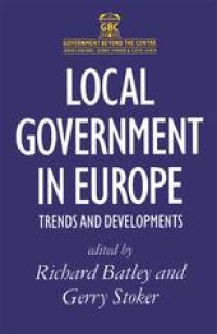 cover of the book Local Government in Europe: Trends And Developments