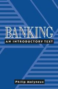 cover of the book Banking: An introductory text