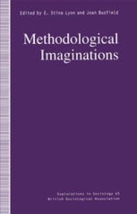 cover of the book Methodological Imaginations