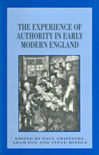 cover of the book The Experience of Authority in Early Modern England