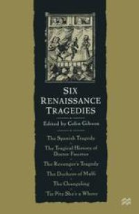 cover of the book Six Renaissance Tragedies