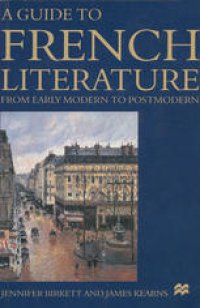 cover of the book A Guide to French Literature: From Early Modern to Postmodern