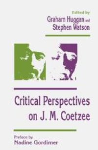 cover of the book Critical Perspectives on J. M. Coetzee