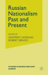 cover of the book Russian Nationalism Past and Present