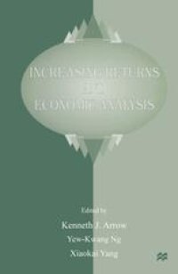 cover of the book Increasing Returns and Economic Analysis