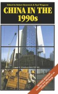 cover of the book China in the 1990s