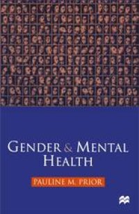 cover of the book Gender and Mental Health