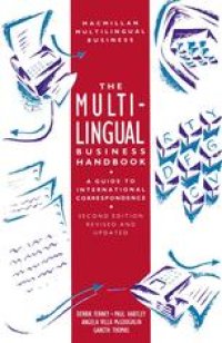 cover of the book The Multilingual Business Handbook: A Guide to International Correspondence