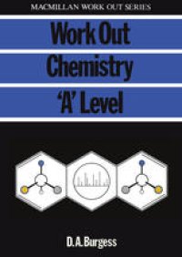 cover of the book Work Out Chemistry ‘A’ Level