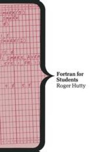 cover of the book Fortran for Students