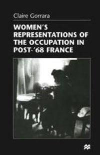 cover of the book Women’s Representations of the Occupation in Post-’68 France