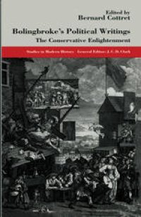 cover of the book Bolingbroke’s Political Writings: The Conservative Enlightenment