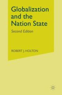 cover of the book Globalization and the Nation State