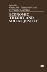 cover of the book Economic Theory and Social Justice